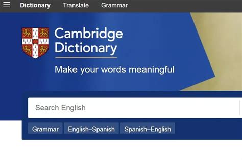 cambridge dictionary online dictionary.